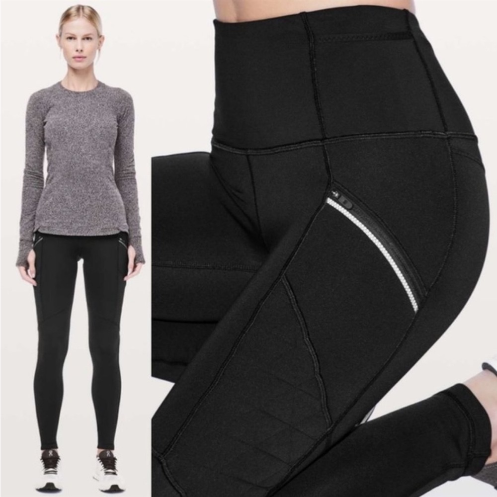 lululemon speed up tight 28” *full-on leggings size 4